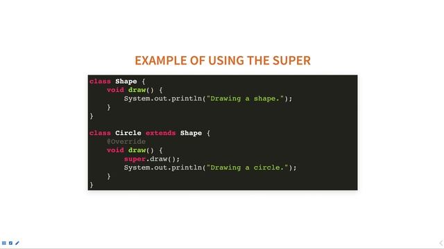 Super keyword in java смотреть онлайн