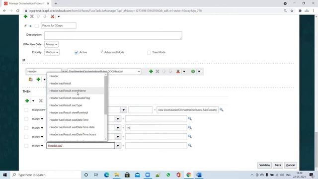 How to create PAUSE TASK in Orchestration in Oracle Fusion смотреть онлайн