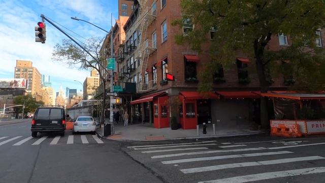 【4K】Walking New York #127 | Bond Street | From Broadway to 1st Ave | Downtown Manhattan смотреть онлайн