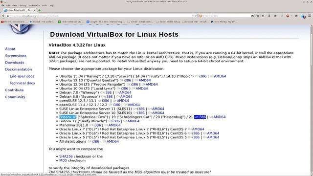 06 6 Installing VirtualBox with rpm plus why use a virtual machine смотреть онлайн