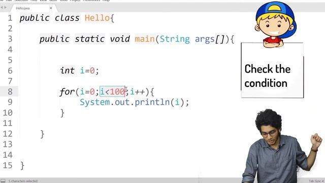 #2.5 For Loop in Java | Explanation | Coding | Println смотреть онлайн
