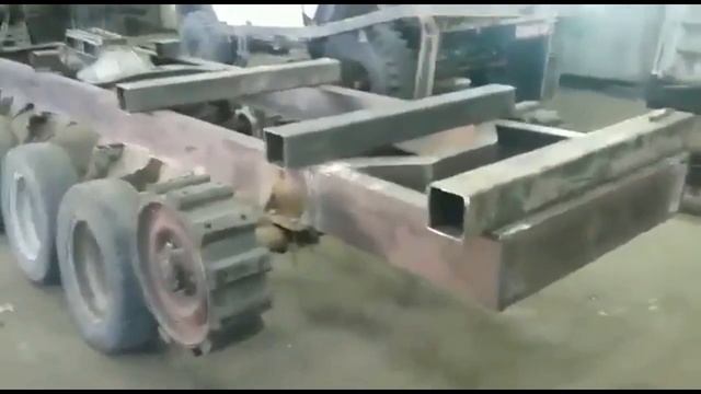 Рама под гусеницы для Уаза ТСН 74 мини