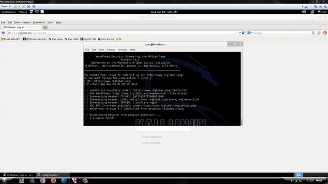 How To Crack WordPress Admin Logins With WPScan смотреть онлайн
