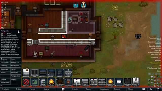 RIMWORLD cap 05 🌎 DLC Biotech + MODS 🌎 tormenta incendio y sorpresa смотреть онлайн