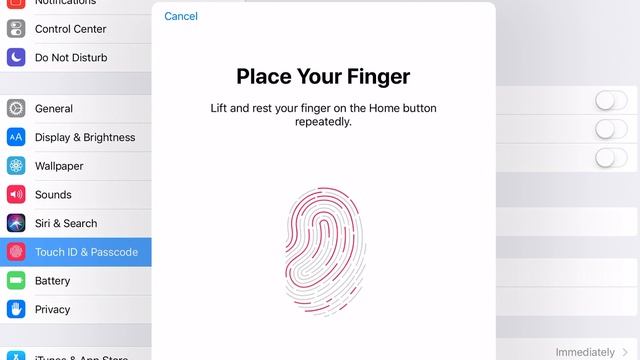 Add a Touch ID to Unlock Your iPad смотреть онлайн