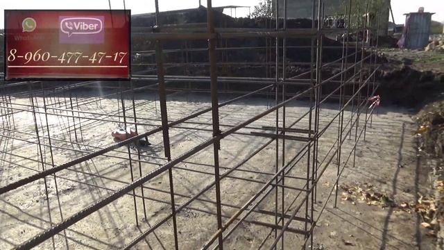 Фундамент. Часть третья. схема армирования. Анапа, хутор Уташ, станица Гостагаевская смотреть онлайн