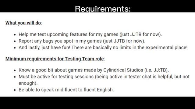 How to Become a Tester for JoJo Timestop Battlegrounds! смотреть онлайн