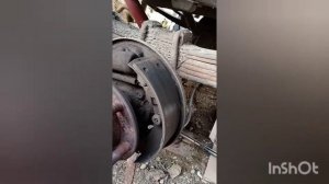 Замена задних тормозных колодок на ГАЗЕЛИ и ремонт ручного тормоза своими руками. Влог.Обзор калодо