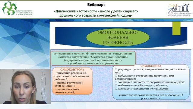 «Диагностика к готовности к школе у детей старшего дошкольного возраста: комплексный подход» смотреть онлайн