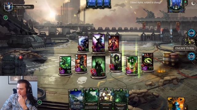 BOOSTER OPENING, ALPHA KEY GIVEAWAY, DECK BUILDING! || Warhammer 40.000: Warpforge смотреть онлайн
