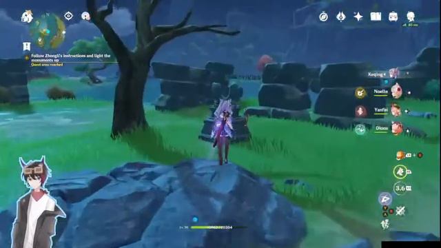 Zhongli Story Quest — Come Talk and Hangout While I Play Genshin Impact смотреть онлайн