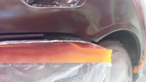 Подорвало лак с базой. Переделываю по гарантии.