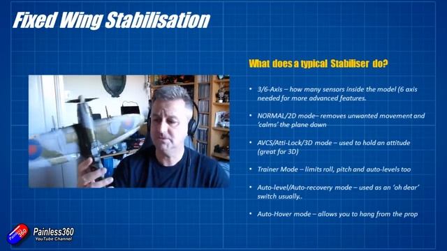 Fixed Wing and Planes 101: Stabiliser or flight controller? смотреть онлайн
