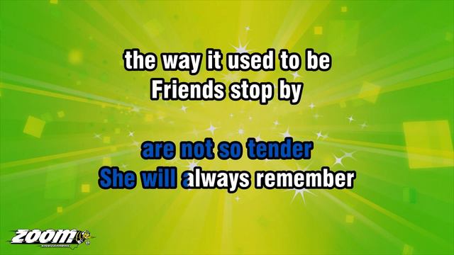 Engelbert Humperdinck - The Way It Used To Be - Karaoke Version from Zoom Karaoke смотреть онлайн