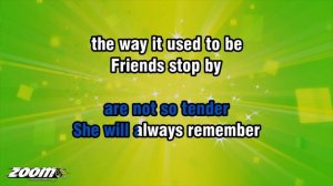 Engelbert Humperdinck - The Way It Used To Be - Karaoke Version from Zoom Karaoke