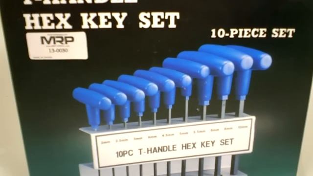 T-Handle HEX KEY SET - Tools For Shops N-13-0030 смотреть онлайн