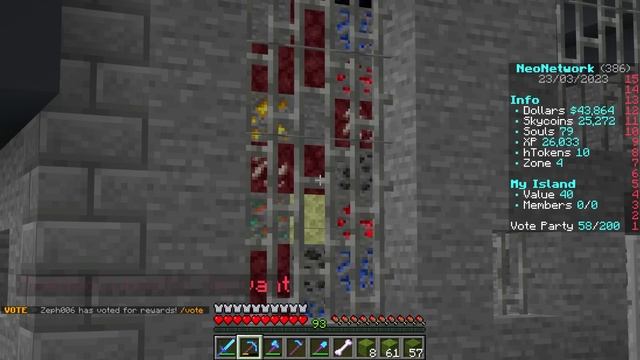Island Transformation | Minecraft Skyblock Let's Play Episode 3 (Bedrock/Java Server IP) смотреть онлайн