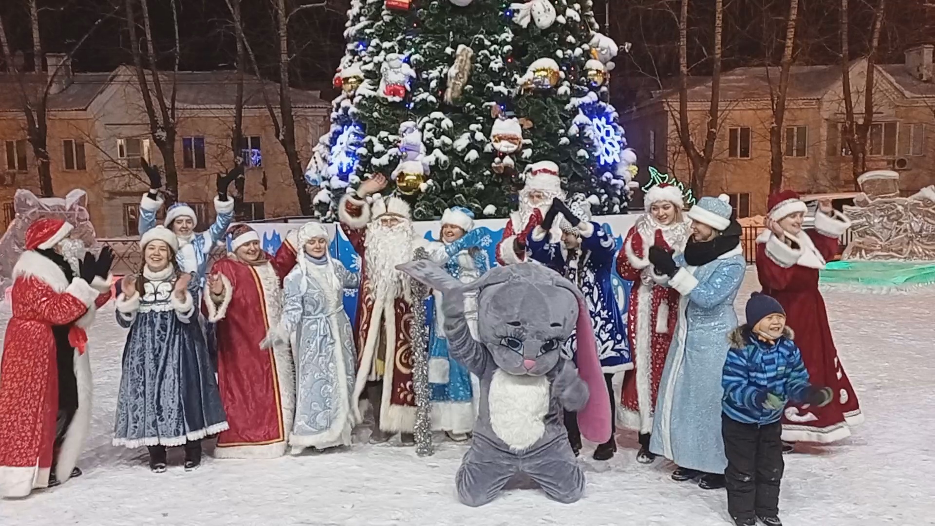 Дед Мороз и Мэр Khv