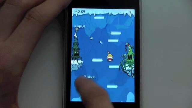 Christmas in the App Store #5 - Doodle Jump Christmas Special - Gameplay i Recenzja смотреть онлайн
