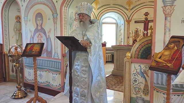 Аз есмь с вами, и никтоже на вы. Слово в Неделю святых отец, 05.06.2022 г. смотреть онлайн