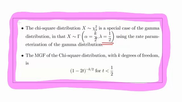 Gamma Distributions - Relationship with the Chi Square Distribution (Worked Example) смотреть онлайн