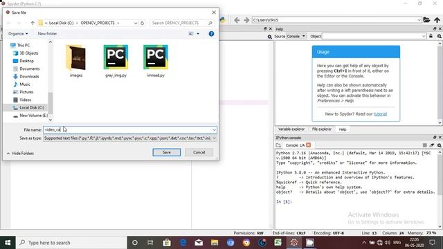 OPENCV Python: Accessing the Webcam and take a selfi смотреть онлайн