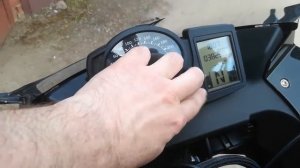 Изменение функции кнопки info на bmw f800  Настройка часов