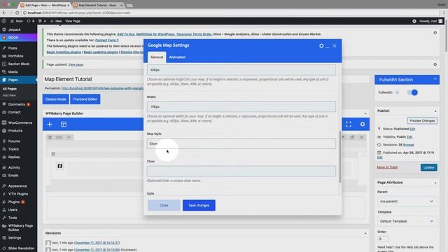 How to use Google Map & Map Elements | Noor WordPress Theme смотреть онлайн