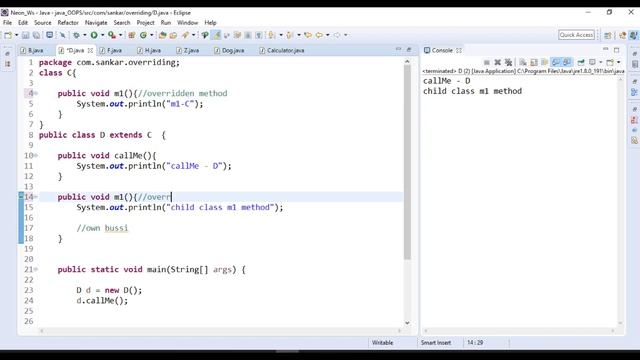 ??Run Time Polymorphism in java | Dynamic Method Dispatch | Method overriding смотреть онлайн