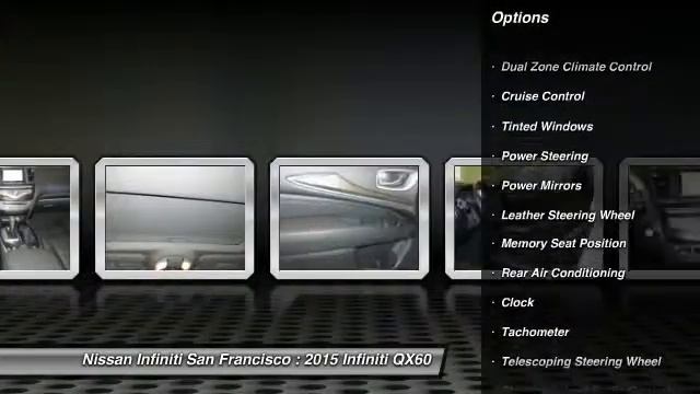 2015 Infiniti QX60 at Nissan Infiniti San Francisco San Francisco CA 2187 смотреть онлайн