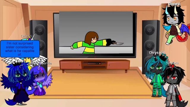 Mlp react to the Glitchtale series. (part 4. Your Best Friend) смотреть онлайн