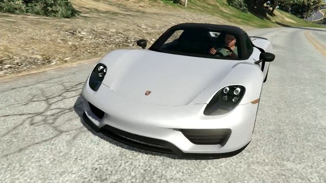 GTA 5 Porsche 918 Spyder 2013 смотреть онлайн