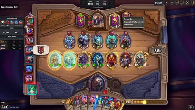 "Every Unit I Buy Is +1 Gold" and We're Massive | Dogdog Hearthstone Battlegrounds смотреть онлайн