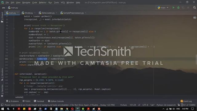 Build a handwritten text recognition system using tensor flow شرح (part 9) смотреть онлайн