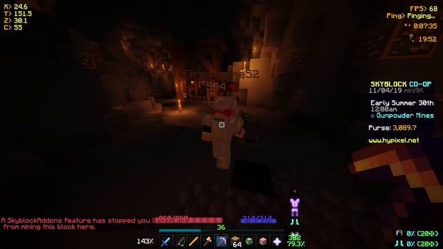 SkyblockAddons v1.4 Hypixel Mod Update смотреть онлайн