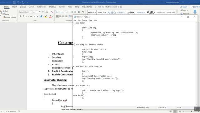 Tutorial 39: Constructor call and Constructor Chaining смотреть онлайн