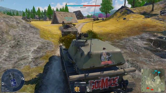 АКАЦИЯ (2с3м) ЛУЧШАЯ БАБАХА ИГРЫ ОДНИ ВАНШОТЫ WAR THUNDER смотреть онлайн