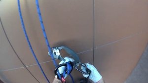 Эксперимент - срыв на капле "Венто" / Промышленный альпинизм