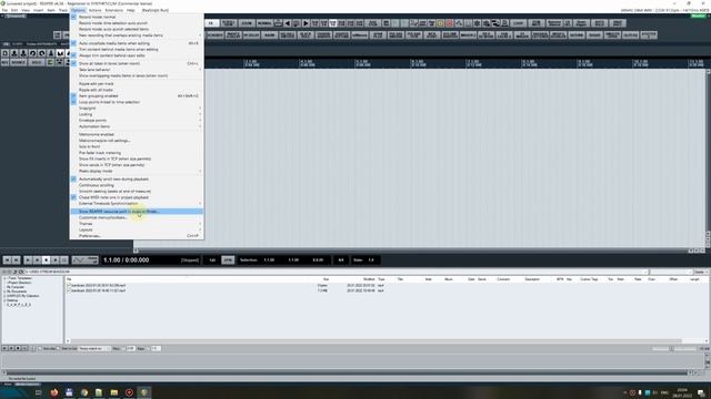 Reaper SWS и ReaPack установка дополнений. смотреть онлайн
