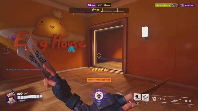 Kiriko Sukajan Skin Gameplay- Overwatch 2 смотреть онлайн