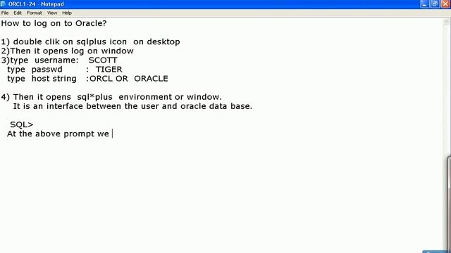 Oracle Logon -- Logoff смотреть онлайн