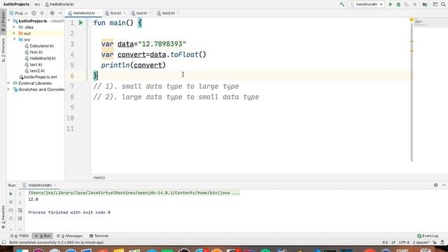 Kotlin toDouble() method in hindi part -56 смотреть онлайн