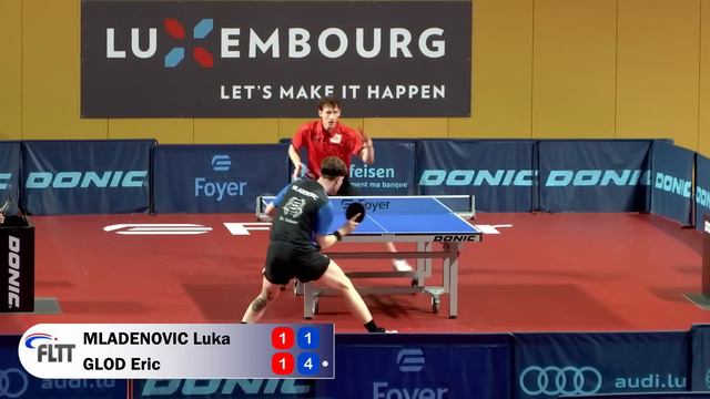 Luka Mladenovic Vs Eric Glod | FINAL | 2023 Luxembourg National Championships