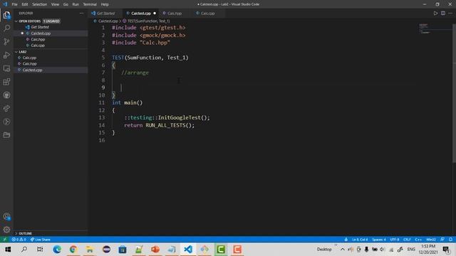 GoogleTest Test() Lab1 -#2 [عربى] смотреть онлайн