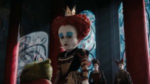 Кто съел королевский торт?!. Дети дублировали сцену из "Алисы в стране Чудес"