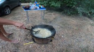 отдых дикарями с палатками на берегу реки Дон в районе Багаевского гидроузла