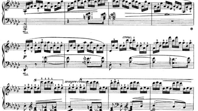 F. Chopin : Etude op. 10 no. 5 in G flat major "Black Keys" (Pollini) смотреть онлайн