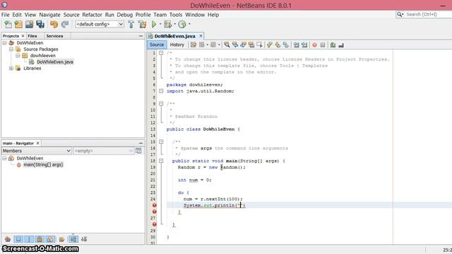 A do while Loop in Java смотреть онлайн