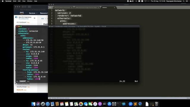 AWS EC2 Multi IP with Docker Source NAT. смотреть онлайн