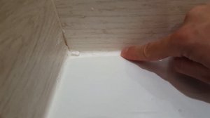 Хрущевка! Как приклеить бордюрную ленту!